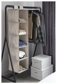Čierny látkový úložný box s vekom 35x19x26 cm Soft Storage – Bigso Box of Sweden