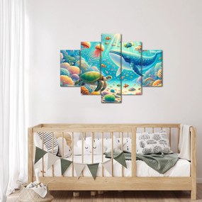 Obraz - Svet pod hladinou (150x105 cm)