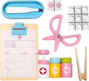 Bino Lekársky set v drevenom kufríku