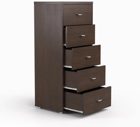 DREVONA Úzka komoda wenge REA DENISA 013