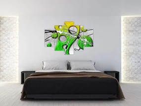 Abstraktný obraz (150x105 cm)