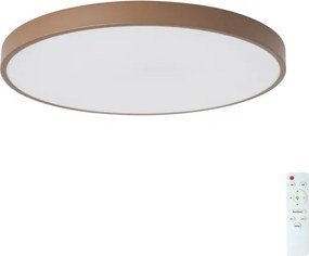 Brilagi - LED stmievateľné stropné svietidlo POOL LED/60W/230V 3000-6000K 60 cm hnedé + diaľkové ovládanie