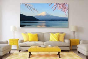 Obraz výhľad z jazera na Fuji Varianta: 100x50