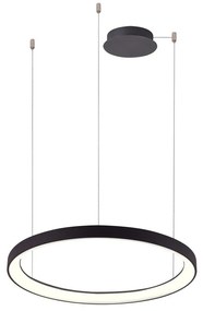 Azzardo Azzardo AZ5019-LED Stmievateľný luster na lanku AGNES LED/48W/230V pr. 58 cm čierna AZ5019