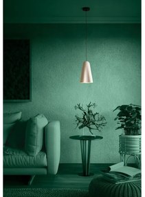 Eglo 390363 - Luster na lanku TOLLERIC 1xE27/40W/230V béžová