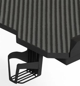 Herný stôl BG03 čierny 120 cm