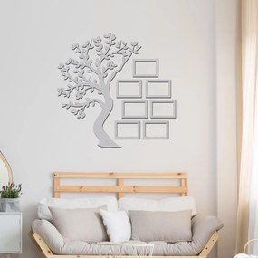 drevo zivota Drevený rodostrom so 7 fotorámikmi Farebný vzor: Orech, Veľkosť fotoramčiků: 50x70