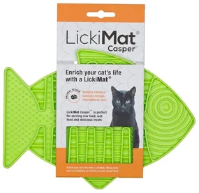 Lízacia podložka pre mačky Casper Green – LickiMat