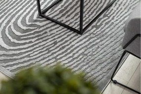 Koberec AKRYL YAZZ W8540 ODTLAČOK PALCA sivý
