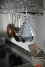 Kovové závesné svietidlo v striebornej farbe s kovovým tienidlom ø 19 cm Tip – Markslöjd