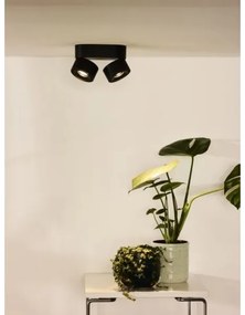Lucide 35911/16/30 - LED Stmievateľné bodové svietidlo YUMIKO 2xLED/8W/230V čierna