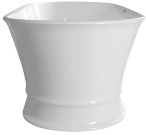 Polysan Polysan, DELONIX voľne stojaca vaňa liaty mramor 170x84x61,5cm, biela, 92130