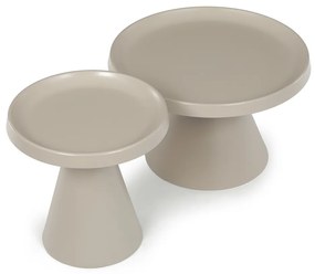 F4112 Sada konferenčných stolíkov CSM, béžová, 2ks