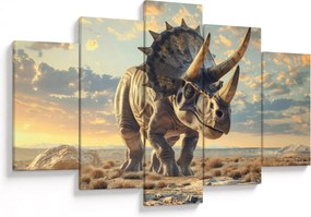 Obraz - Triceratops (150x105 cm)