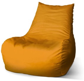 Sablio Sedací vak Bean Neónová oranžová - 60 x 70 x 70 cm