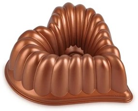 Forma na bábovku KITCHISIMO srdce/medená