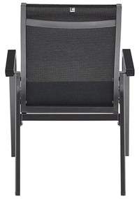 Basic+ Premium D záhradná jedálenská stolička antracitová