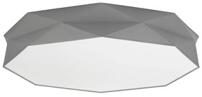 Stropné svietidlo KANTOOR 6xE27/15W/230V šedá