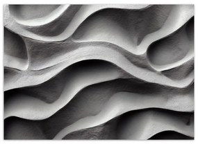 Fototapeta, Betonové vlny 3D - 350x245 cm