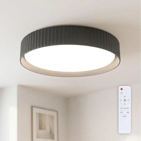 BRILAGI - LED stmievateľné stropné svietidlo LUCIA LED/48W/230V pr. 41 cm čierne+diaľkové ovládanie