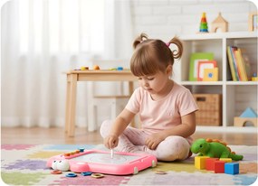 Puzzle magnetická tabuľa tangram pre deti Ricokids RK-823