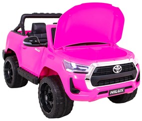 RAMIZ Elektrické autíčko Toyota Hilux DK-HL860 - ružová - motor 4x45W - BATÉRIA - 1x12V14Ah - 2025