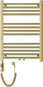 Mexen Mars, elektrické vykurovacie teleso 700 x 500 mm, 300 W, zlatá lesklá, W110-0700-500-2300-50