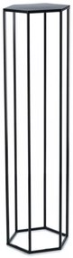 Stojan na kvety 100x24 cm čierna