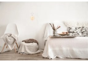 Luster na lanku GALL 1xE27/60W/230V biela