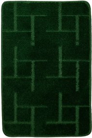 Kúpeľňový koberček TERAMO fľaškovo zelený