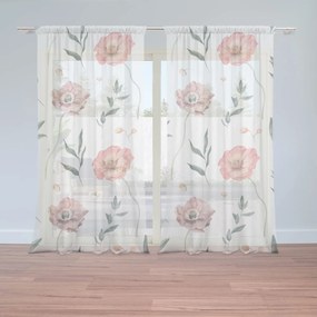 Sablio Záclony Romantické iskerníky: 2ks 150x250cm
