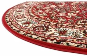Koberce Breno Kusový koberec PRACTICA kruh 59/CVC, červená, viacfarebná,200 x 200 cm