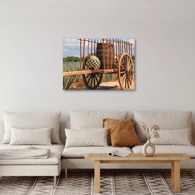 Obraz - Prívesný vozík (70x50 cm)