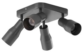 Štvorbodové stropné bodové svietidlo GU10 50 mm štvorcové - Stanley