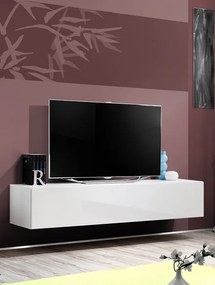 TV stolík/skrinka Ferryhill 23 WW FY 30 (biela + lesk biely). Akcia -18%. Vlastná spoľahlivá doprava až k Vám domov. 764369