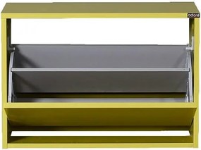 Botník (skrinka na topánky) Tosina 1 (zelená). Akcia -13%. Vlastná spoľahlivá doprava až k Vám domov. 1094534