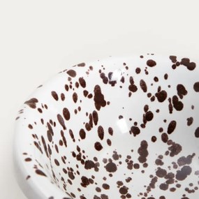 Miska WILORA biela / hnedá 766800