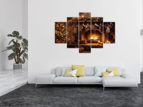 Obraz - Vianočná atmosféra (150x105 cm)