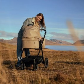 Lionelo - Kombinovaný kočík 3v1 MERIL Beige Sand