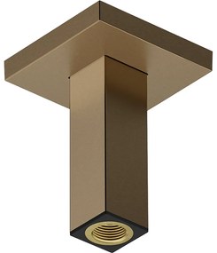 HANSGROHE prívod zo stropu E (hranatá verzia), dĺžka 97 mm, kartáčovaný bronz, 24338140