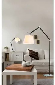 Dizajnová stolová lampa Zyta S Table čierne/strieborná
