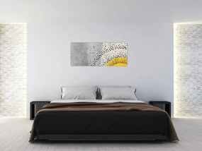 Obraz - Abstraktná maľba pláže N⁰3 (120x50 cm)