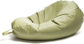 INTERMEDIC SK - Sedací vak Mega Sako z ekokože 135x85 cm | relaxačné a pôrodné kreslo, 335 l Farba: E01 - Biela (ekokoža)