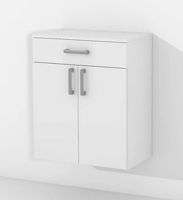 Nabytekmorava Kúpeľňová skrinka K24 farba korpusu: Dub sonoma tmavý, farba dvierok: Dub sonoma tmavý