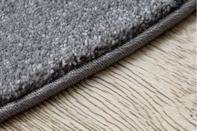 Dywany Łuszczów, Detský kusový koberec Petit Elephant stars grey kruh, 160x160 (priemer) kruh, šedá, detská izba