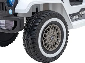 Elektrické autíčko Off Road MOUNTAIN biele