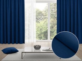 Biante Zatemňovací záves Blackout BKU-117 Námornícky modrý - šírka 140 cm 140x140 cm