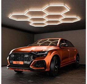 LED stropné svietidlo LED/570W/85-265V 6500K 522x298 cm CRI 90 IP54 biela