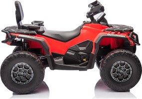 LEAN CARS Štvorkolka Can Am Outlander 4x4 DK-CA005 červená