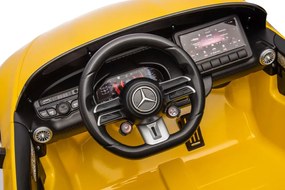LEAN CARS Autobatérie Mercedes AMG SL63 Yellow Painted